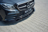Front Diffusor / Front Splitter / Cup Schwert / Frontansatz V.1 für Mercedes - Benz E-Klasse W213 Coupe (C238) AMG-Line von Maxton Design