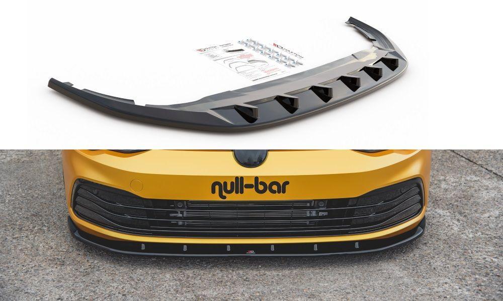 Front Lip / Front Splitter / Front Approach V.1 for VW Golf 8 by Maxton Design