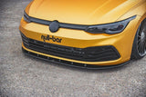 Front Lip / Front Splitter / Front Approach V.1 for VW Golf 8 by Maxton Design