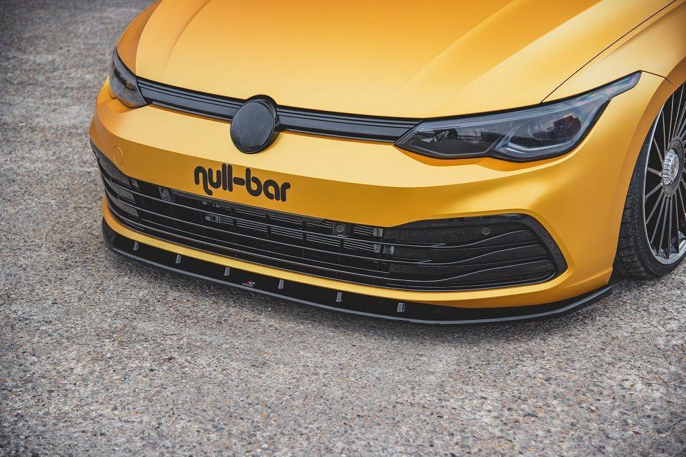 Front Lip / Front Splitter / Front Approach V.1 for VW Golf 8 by Maxton Design