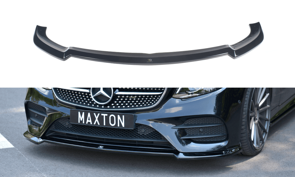 Front lip / front splitter / front apron V.2 for Mercedes E-Class W213 Coupe (C238) AMG-Line by Maxton Design