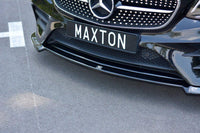 Front lip / front splitter / front apron V.2 for Mercedes E-Class W213 Coupe (C238) AMG-Line by Maxton Design