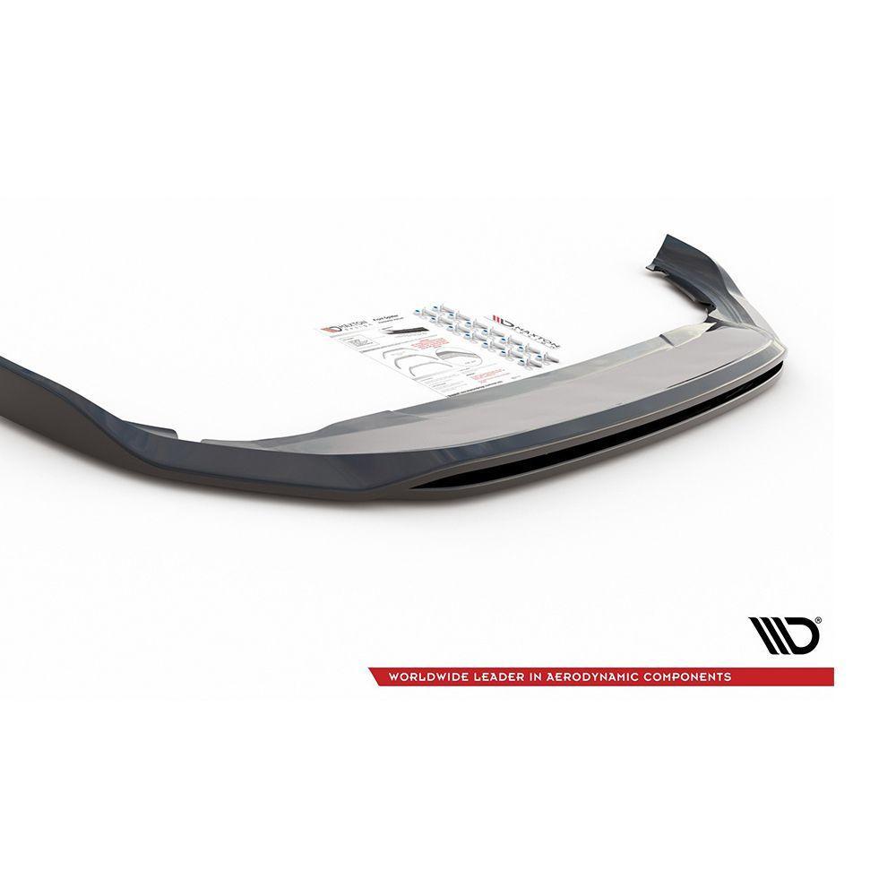 Front Lip / Front Splitter / Front Approach V.2 for VW Golf 8 by Maxton Design