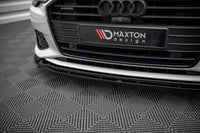 Front Lippe / Front Splitter / Frontansatz V.3 für Audi A6 C8 von Maxton Design