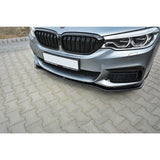 Front lip / front splitter / front apron V.1 for BMW 5 Series G30 / G31 M-Package by Maxton Design