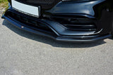 Front Lip / Front Splitter / Front Approach V.1 for Mercedes Benz A-Class W176 AMG Facelift by Maxton Design