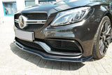 Front Lip / Front Splitter / Front Approach V.1 for Mercedes C-Class S205 63 AMG T-Model by Maxton Design