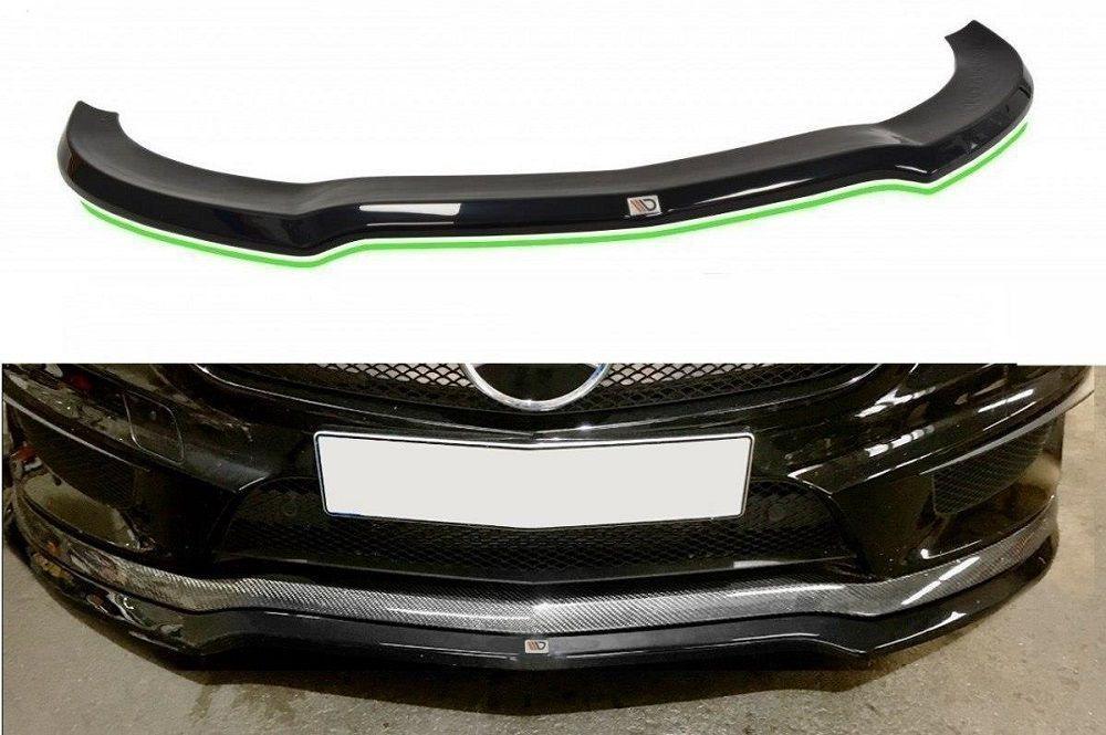 Front Lip / Front Splitter / Front Approach V.1 for Mercedes CLA 45 AMG C117 by Maxton Design