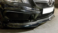 Front Lip / Front Splitter / Front Approach V.1 for Mercedes CLA 45 AMG C117 by Maxton Design