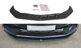 Front Lip / Front Splitter / Front Approach V.1 for Mercedes CLA A45 AMG C117 Facelift by Maxton Design