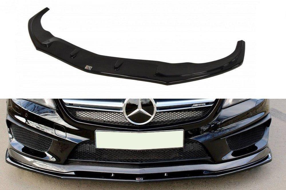 Front Lip / Front Splitter / Front Approach V.2 for Mercedes CLA 45 AMG C117 by Maxton Design
