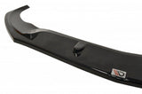Front Lip / Front Splitter / Front Approach V.2 for Mercedes CLA 45 AMG C117 by Maxton Design