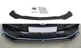 Front Lip / Front Splitter / Front Approach V.2 for Mercedes CLA A45 AMG C117 Facelift by Maxton Design