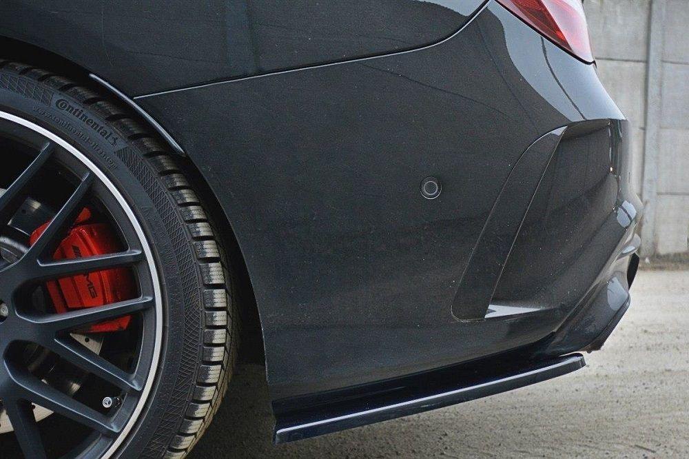 Side rear diffuser extension for Mercedes CLA A45 AMG C117 Facelift by Maxton Design