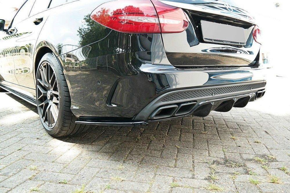 Rear diffuser extension for Mercedes C-Class S205 63 AMG T-Model by Maxton Design