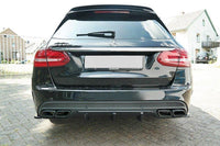 Rear diffuser extension for Mercedes C-Class S205 63 AMG T-Model by Maxton Design