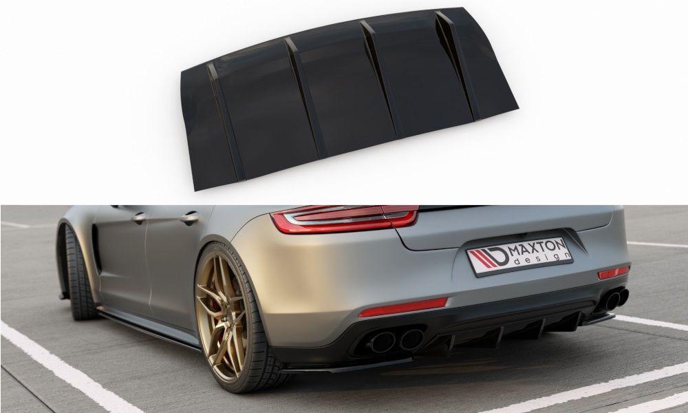 Rear diffuser extension for Porsche Panamera Turbo / GTS 971 by Maxton Design