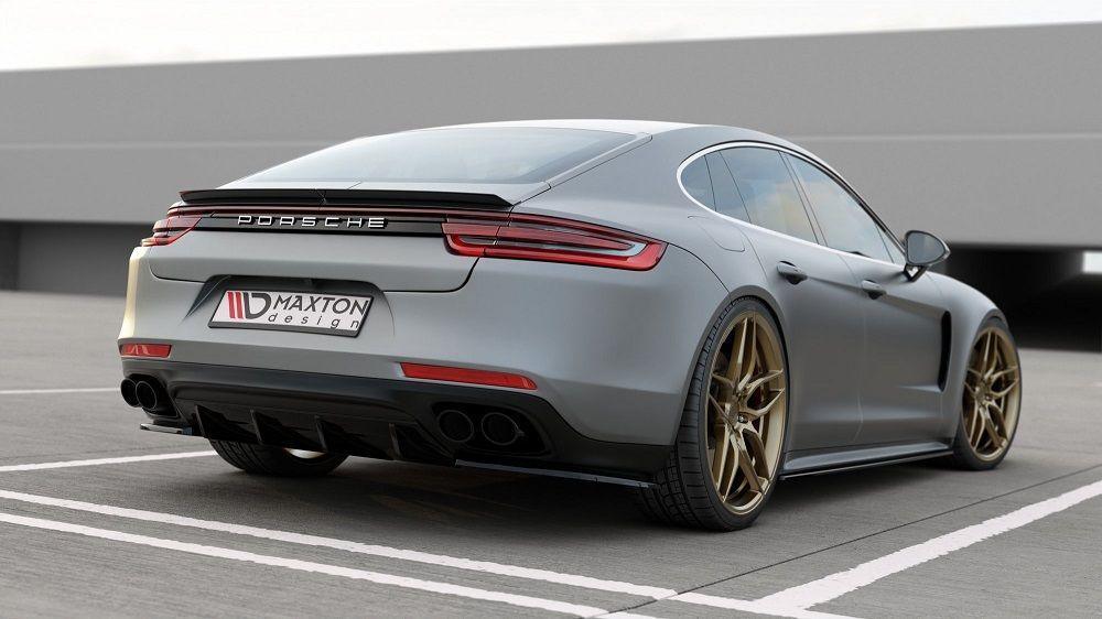 Rear diffuser extension for Porsche Panamera Turbo / GTS 971 by Maxton Design