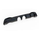 Rear diffuser in set with exhaust for VW Golf 8 for R32 look by Maxton Design