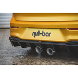 Rear diffuser in set with exhaust for VW Golf 8 for R32 look by Maxton Design