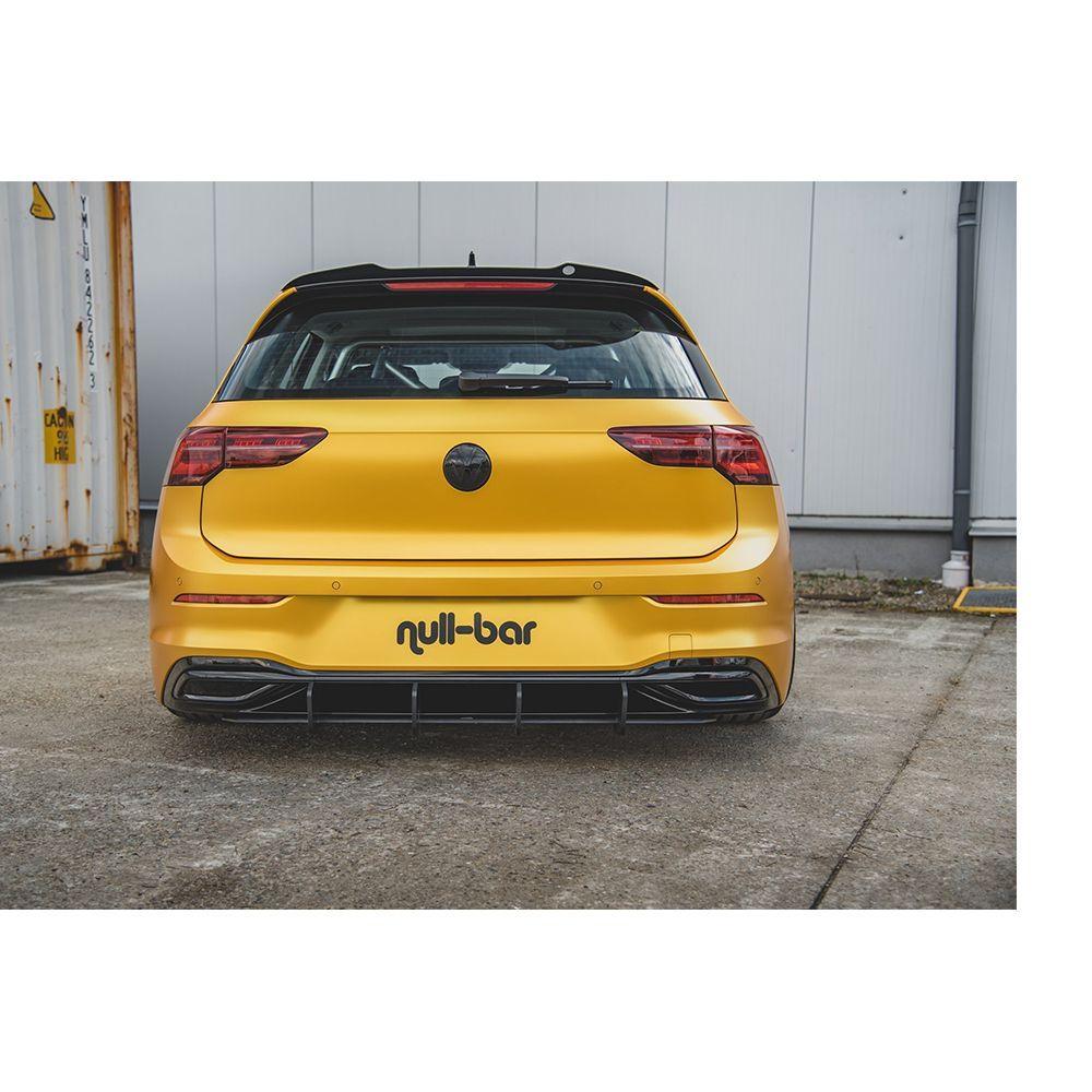 Rear Diffuser Extension V.2 for VW Golf 8 by Maxton Design