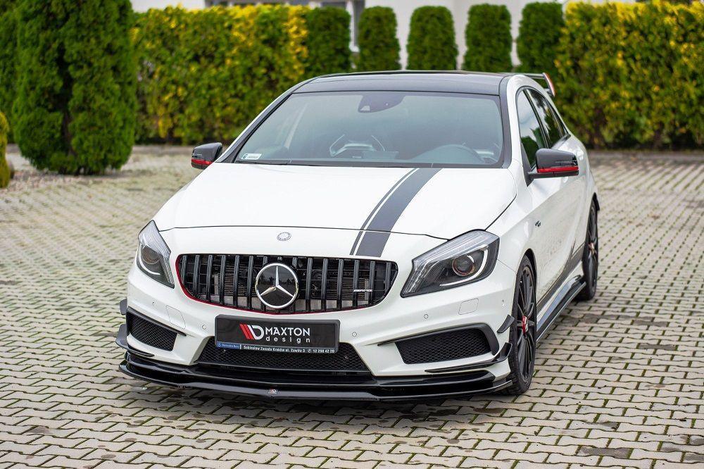 Front lip / front splitter / front apron for Mercedes Benz A-Class A45 AMG W176 by Maxton Design