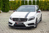 Front lip / front splitter / front apron for Mercedes Benz A-Class A45 AMG W176 by Maxton Design