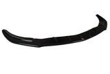 Front lip / front splitter / front apron V.1 for Mercedes CLA C117 AMG-LINE facelift by Maxton Design
