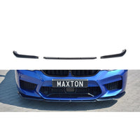 Front Lip / Front Splitter / Front Approach V.2 for BMW M5 F90 by Maxton Design