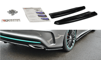 Seitliche Heck Diffusor Erweiterung für Mercedes Benz CLA C117 AMG-Line Facelift von Maxton Design