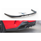 Heck Diffusor Erweiterung mit vertikalem Balken für BMW 8 Coupe G15 M-Paket von Maxton Design