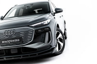Frontlippe / Frontsplitter / Frontansatz für Audi Q6 e-tron Standard / S-Line / SQ6 e-tron SUV / Sportback Mk1 von Maxton Design