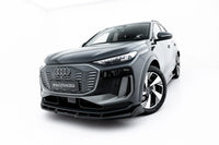 Frontlippe / Frontsplitter / Frontansatz für Audi Q6 e-tron Standard / S-Line / SQ6 e-tron SUV / Sportback Mk1 von Maxton Design