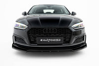 Front Lippe / Front Splitter / Frontansatz für Audi A5 S-Line F5 von Maxton Design
