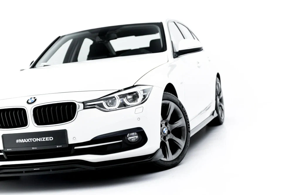 Frontlippe / Frontsplitter / Frontansatz für BMW 3 Sportline Limousine / Touring F30 / F31 von Maxton Design