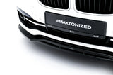 Frontlippe / Frontsplitter / Frontansatz für BMW 3 Sportline Limousine / Touring F30 / F31 von Maxton Design