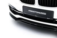 Frontlippe / Frontsplitter / Frontansatz für BMW 3 Sportline Limousine / Touring F30 / F31 von Maxton Design