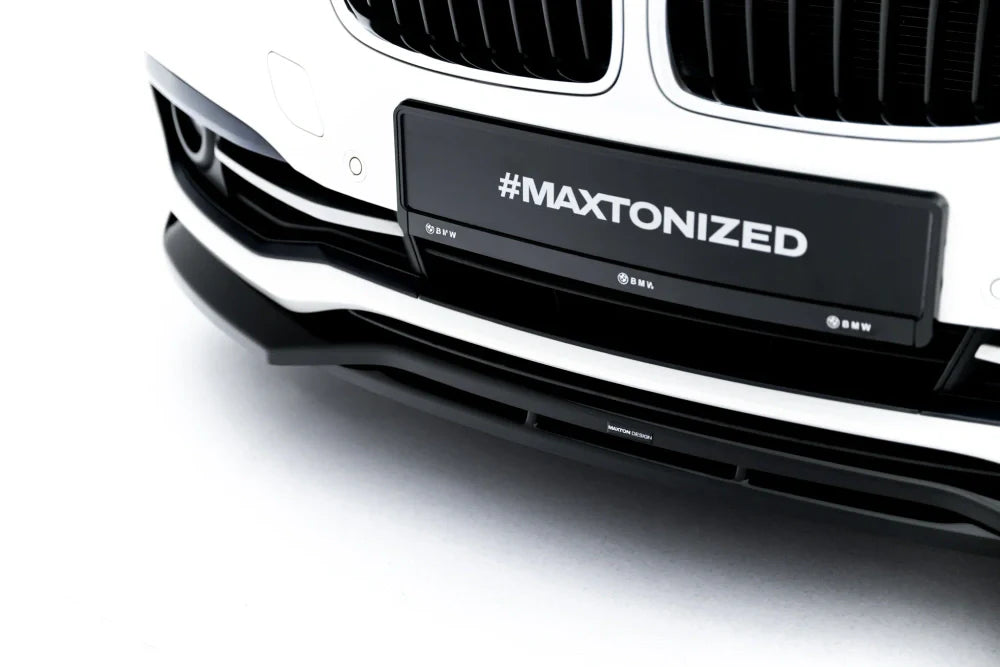 Frontlippe / Frontsplitter / Frontansatz für BMW 3 Sportline Limousine / Touring F30 / F31 von Maxton Design