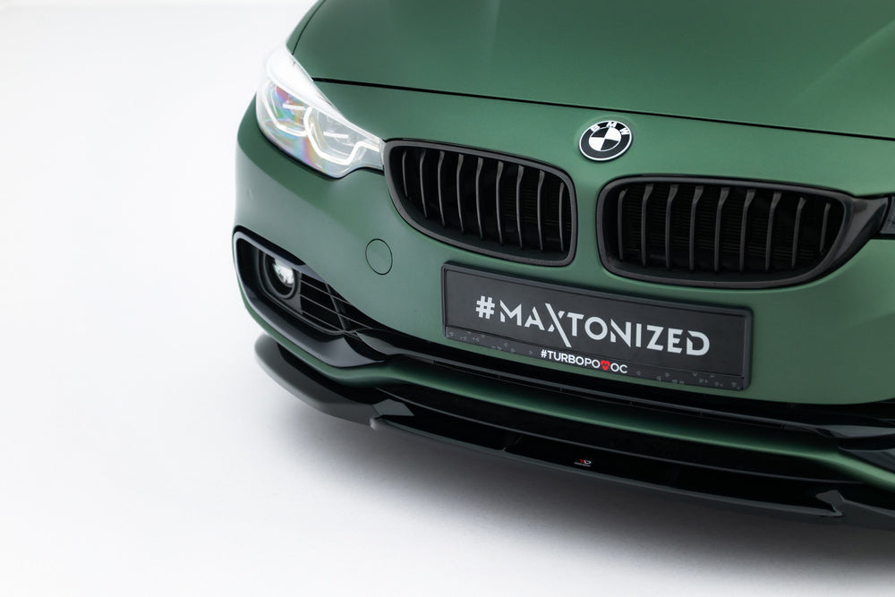 Frontlippe / Frontsplitter / Frontansatz für BMW 4 Cabrio / Coupe F33 / F32 von Maxton Design