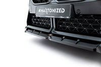 Frontlippe / Frontsplitter / Frontansatz für BMW X2 M-Pack U10 von Maxton Design