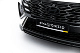 Frontlippe / Frontsplitter / Frontansatz für Hyundai Tucson N-Line Mk4 Facelift von Maxton Design