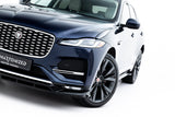 Frontlippe / Frontsplitter / Frontansatz für Jaguar F-Pace R-Sport Mk1 Facelift von Maxton Design