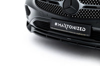 Frontlippe / Front splitter / Frontansatz für Mercedes-Benz GLC Coupe C254 ohne AMG-Line von Maxton Design