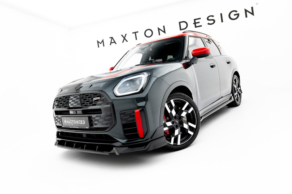 Frontlippe / Frontsplitter / Frontansatz für Mini Countryman JCW U25 von Maxton Design