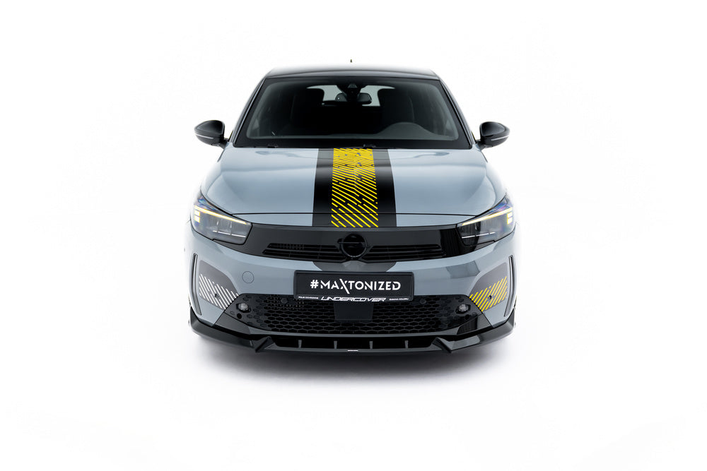 Frontlippe / Frontsplitter / Frontansatz für Opel Corsa F Facelift (Mk6 Facelift) von Maxton Design