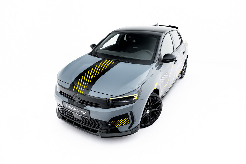 Frontlippe / Frontsplitter / Frontansatz für Opel Corsa F Facelift (Mk6 Facelift) von Maxton Design