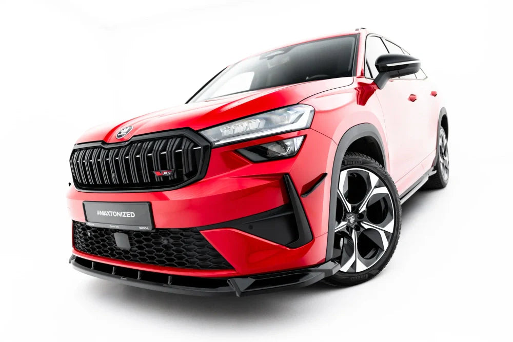 Frontlippe / Frontsplitter / Frontansatz für Skoda Kodiaq RS Mk2 von Maxton Design