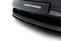 Frontlippe / Frontsplitter / Frontansatz für Tesla Model Y Mk1 Facelift von Maxton Design