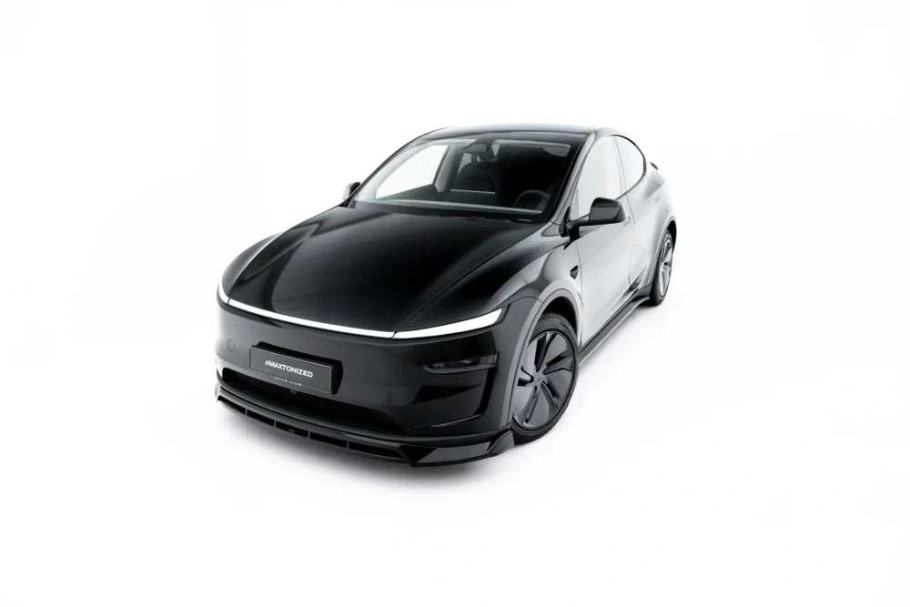 Frontlippe / Frontsplitter / Frontansatz für Tesla Model Y Mk1 Facelift von Maxton Design