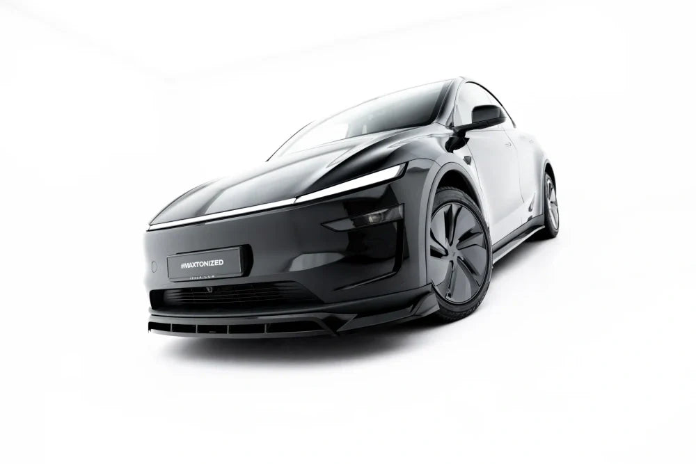Frontlippe / Frontsplitter / Frontansatz für Tesla Model Y Mk1 Facelift von Maxton Design